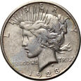 351. USA, 1 dolar 1923 S, Peace
