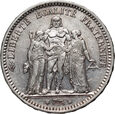 Francja, 5 franków 1873 A, Herkules