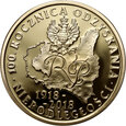 Polska, medal 2018, Juliusz Kossak, Gen. Dąbrowski na czele Legionów