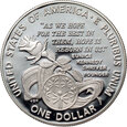 44. USA, dolar 1995 P, Olimpiada Specjalna, PROOF #AR