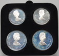 Kanada, Elżbieta II, Zestaw 4 monet 1973, PROOF