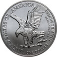 USA, dolar 2021, Liberty, 1 Oz Ag999