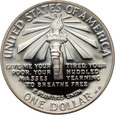 88. USA, zestaw 11 medali + dolar 1986 S, Statua Wolności