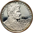 88. USA, zestaw 11 medali + dolar 1986 S, Statua Wolności