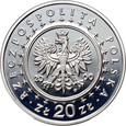 Polska, III RP, 20 złotych 2000, Pałac w Wilanowie