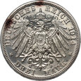 Niemcy, Prusy, Wilhelm II, 3 marki 1914 A, Uniform, PROOF