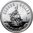36. Kanada, Elżbieta II, dolar 1975, 100 Lat Calgary