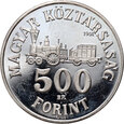 Węgry, 500 forintów 1991 BP, István Széchenyi