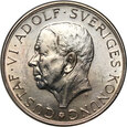 34. Szwecja, Gustaw VI Adolf, 10 koron 1972 U, 90. Urodziny