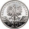 81. Polska, III RP, 20 złotych 1998, Ropucha Paskówka