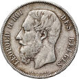 Belgia, Leopold II, 5 franków 1873