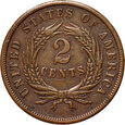 USA, 2 centy 1865, Filadelfia