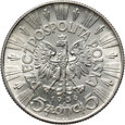38. Polska, II RP, 5 złotych 1936, Józef Piłsudski
