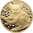 7. Australia, Elżbieta II, 1 dolar 2009, Koala, 1 Oz Ag999
