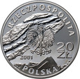 305. Polska, III RP, 20 złotych 2001, Kopalnia Soli w Wieliczce