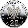 Polska, III RP, 20 złotych 1995, Województwo Płockie