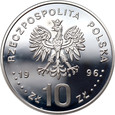 6. Polska, III RP, 10 złotych 1996, Zygmunt II August, Półpostać