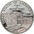 41. USA, dolar 1994 P, Kobiety w Służbie Wojskowej, PROOF #AR