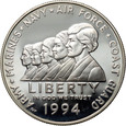 41. USA, dolar 1994 P, Kobiety w Służbie Wojskowej, PROOF #AR