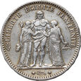 Francja, 5 franków 1875 A, Herkules