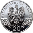86. Polska, III RP, 20 złotych 2007, Foka Szara, #AR3