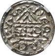 Niemcy, Bawaria, Henryk II Kłótnik 985-995, denar, Regensburg