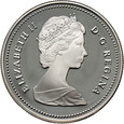 45. Kanada, Elżbieta II, dolar 1986, 100 Lat Vancouver, PROOF