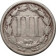 USA, 3 centy 1865