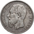 Belgia, Leopold II, 5 franków 1873