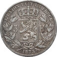 Belgia, Leopold II, 5 franków 1873