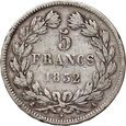 Francja, Ludwik Filip I, 5 franków 1832 A