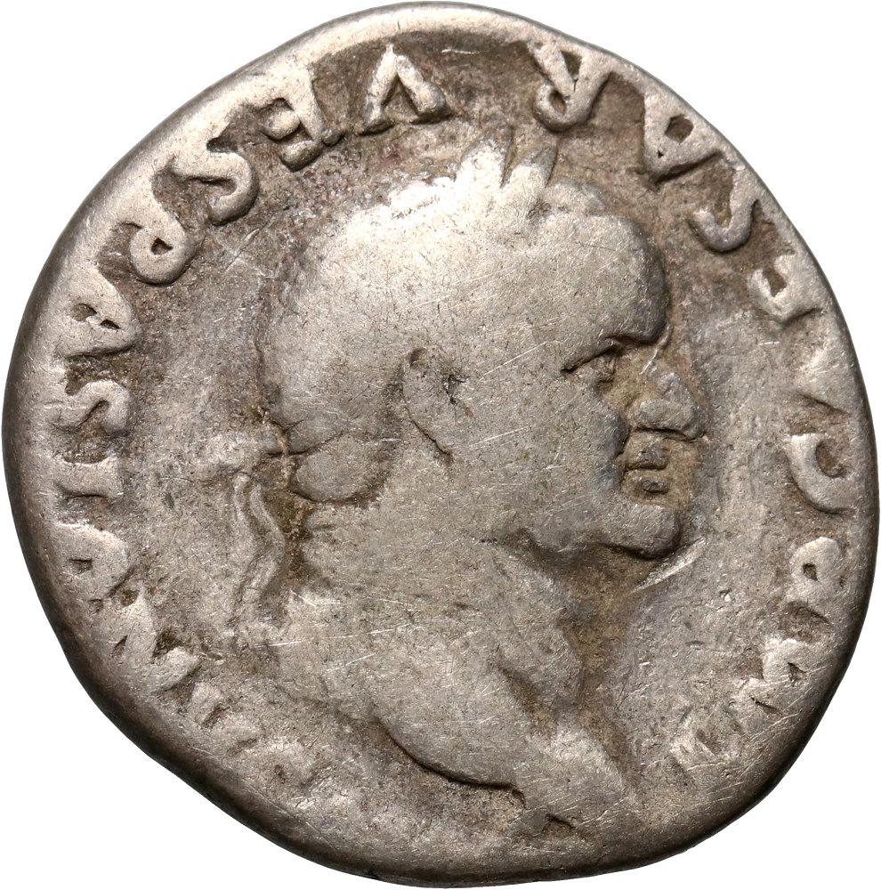 Cesarstwo Rzymskie, Wespazjan 69-79, denar, Rzym