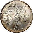 25. Kanada, Elżbieta II, 5 dolarów 1975, Maraton