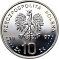 11. Polska, III RP, 10 złotych 1997, Stefan Batory, Popiersie