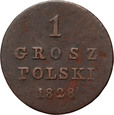 Królestwo Polskie, Mikołaj I, 1 grosz polski 1828 FH, Warszawa