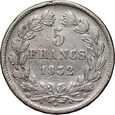 Francja, Ludwik Filip I, 5 franków 1832 D