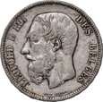 Belgia, Leopold II, 5 franków 1875