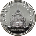 36. Kanada, Elżbieta II, dolar 1976, Biblioteka Parlamentarna