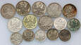 93. Rosja, zestaw 15 monet 1861-1915