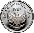 Indonezja, 10000 rupii 1987, Babirussa, 25 Lat WWF