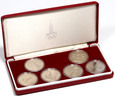 98. Rosja, ZSRR, zestaw 6 monet 1977-1980, Olimpiada Moskwa 1980