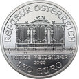 Austria, 1,50 euro 2009, Filharmonia Wiedeńska, 1 Oz Ag999