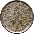 214. Polska, II RP, 1 złoty 1925, Żniwiarka