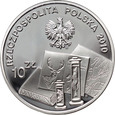 55. Polska, III RP, 10 złotych 2010, Benedykt Dybowski