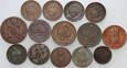 23. Austria, zestaw 14 monet z lat 1800-1860