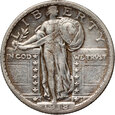 USA, 1/4 dolara 1918 D, Standing Liberty Quarter