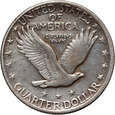 USA, 1/4 dolara 1918 D, Standing Liberty Quarter