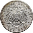 6. Niemcy, Badenia, Fryderyk I, 5 marek 1898 G
