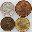 7. Wolne Miasto Gdańsk, zestaw 4 monet 1923-1932
