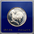 17. Polska, PRL, 100 złotych 1980, Ochrona Środowiska - Głuszec
